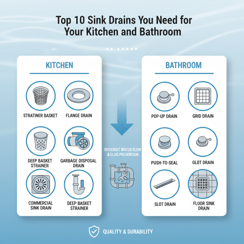 Top 10 Sink Drains You Need for Your Kitchen and Bathroom?