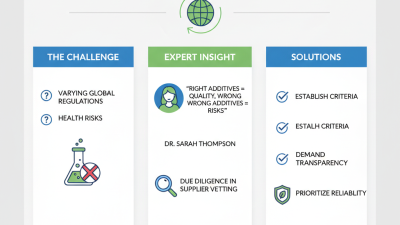 2026 How to Choose Safe Food Additives for Global Sourcing?