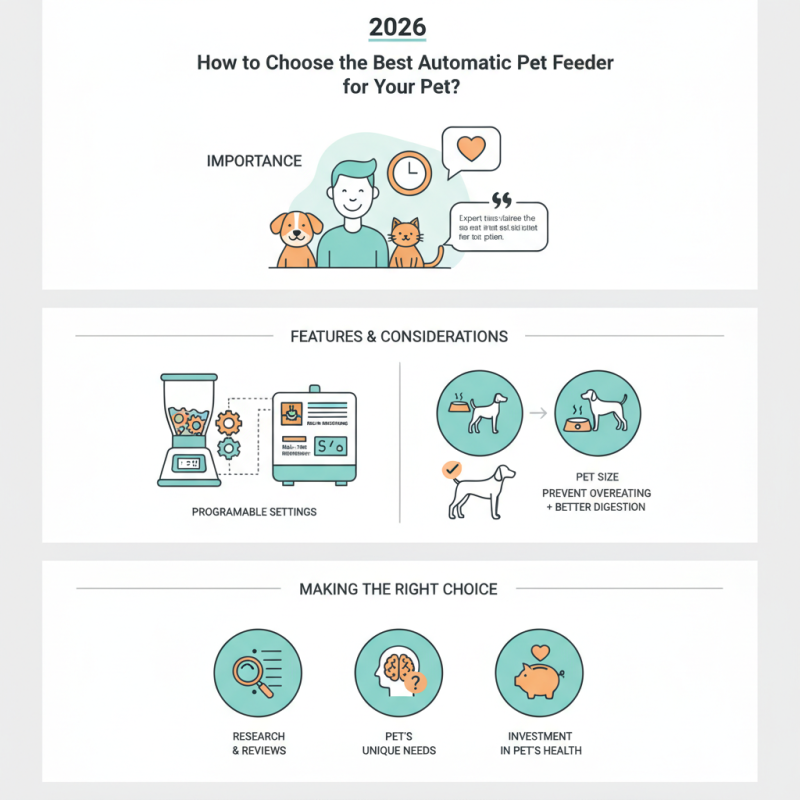 2026 How to Choose the Best Automatic Pet Feeder for Your Pet?