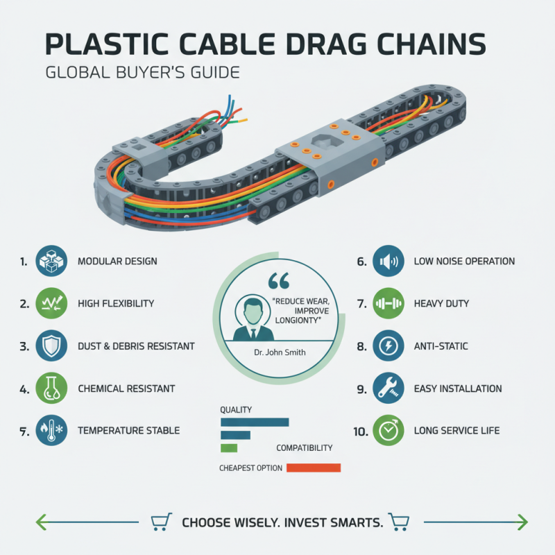 Top 10 Plastic Cable Drag Chain Options for Global Buyers?