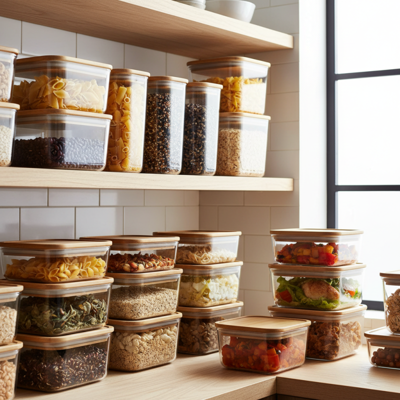 Best Stackable Glass Storage Containers for Efficient Organizing?