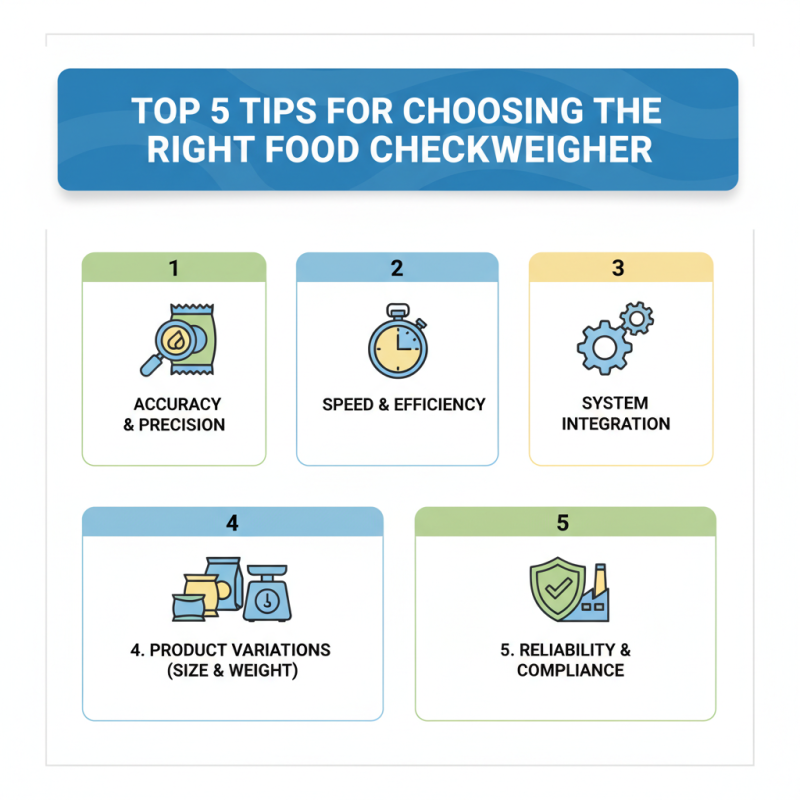 Top 5 Tips for Choosing the Right Food Checkweigher?