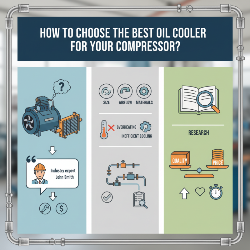 How to Choose the Best Oil Cooler for Your Compressor?