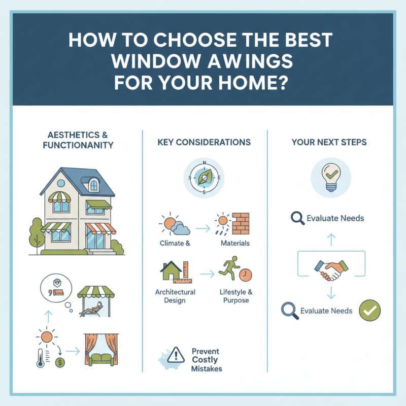 How to Choose the Best Window Awnings for Your Home?
