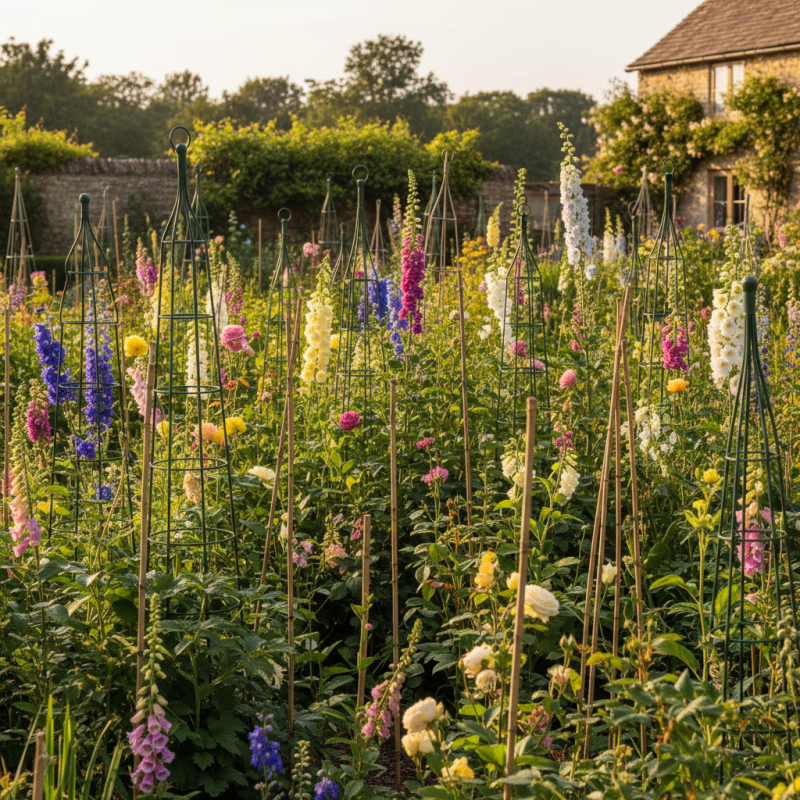 Why You Need Tall Flower Supports for Your Garden Growth?