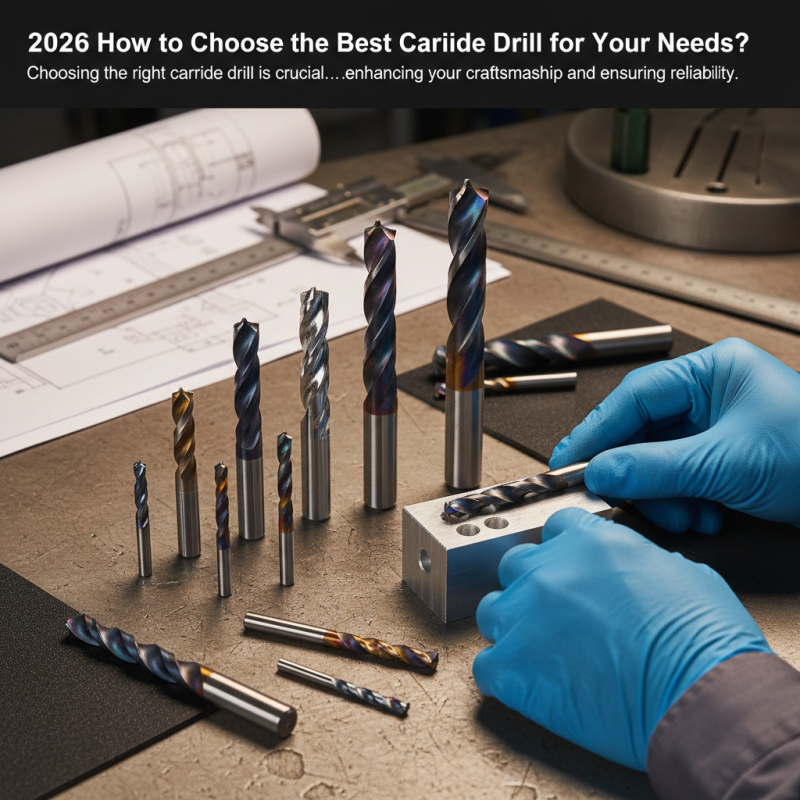 2026 How to Choose the Best Carbide Drill for Your Needs?