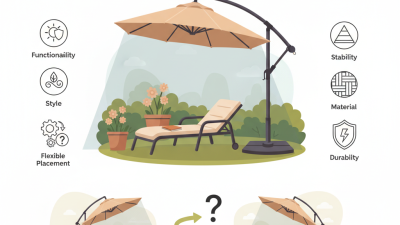 Best Outdoor Cantilever Umbrella for Your Garden Needs?