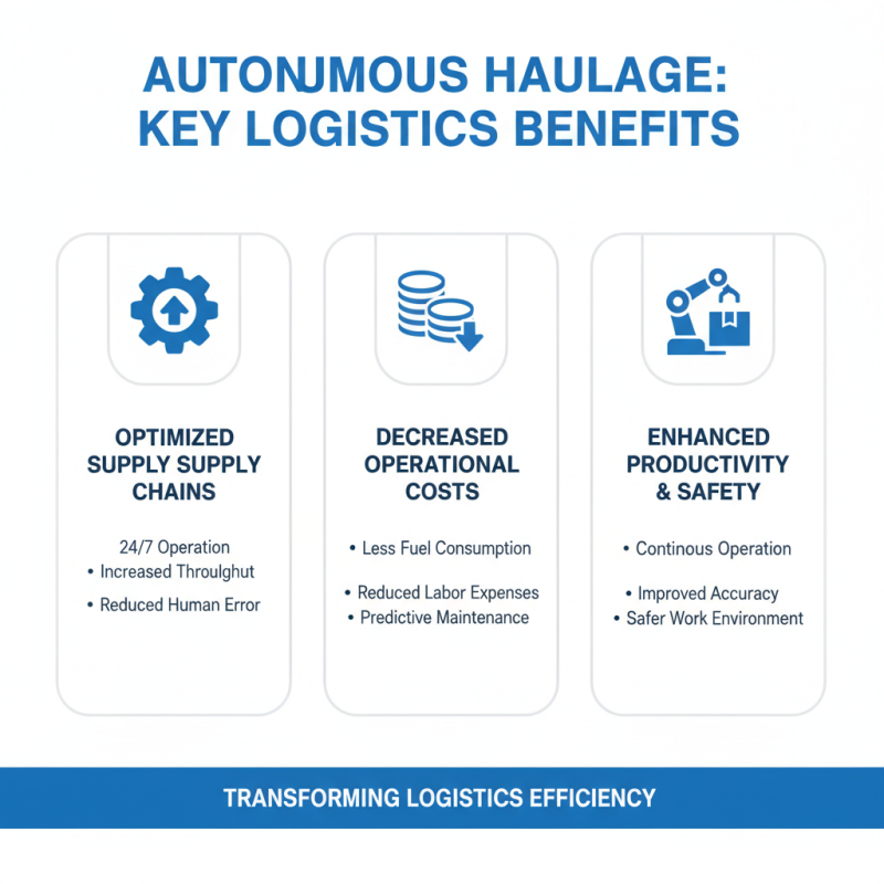 How to Optimize Autonomous Haulage for Your Supply Chain?