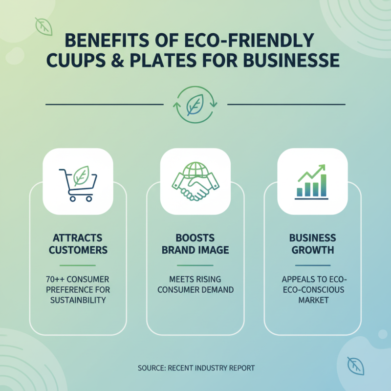 Why Choose Eco-Friendly Cups Plates for Your Business?