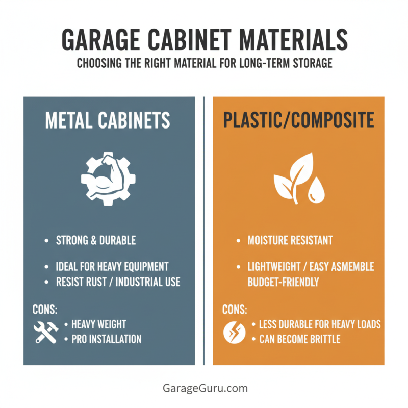 Best Garage Cabinets for Maximum Storage and Organization?