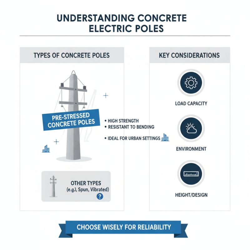 How to Choose the Right Concrete Electric Pole for Your Project?