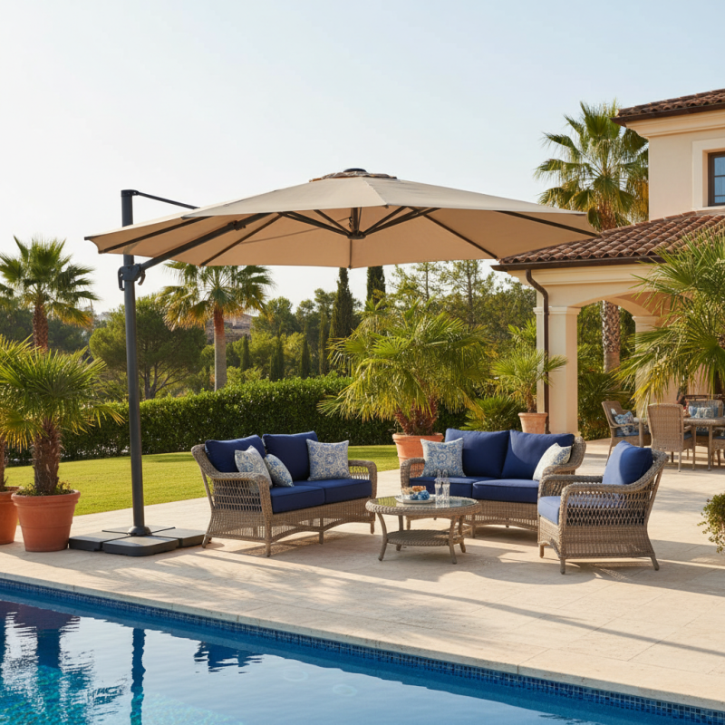 How to Choose the Best Outdoor Cantilever Umbrella for Your Needs?