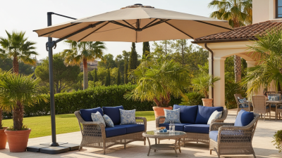 How to Choose the Best Outdoor Cantilever Umbrella for Your Needs?