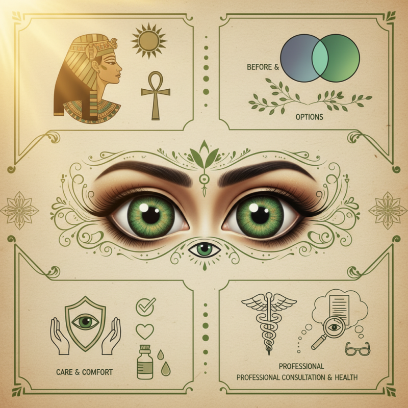 10 Stunning Cleopatra Green Eye Contact Lenses You Should Try?