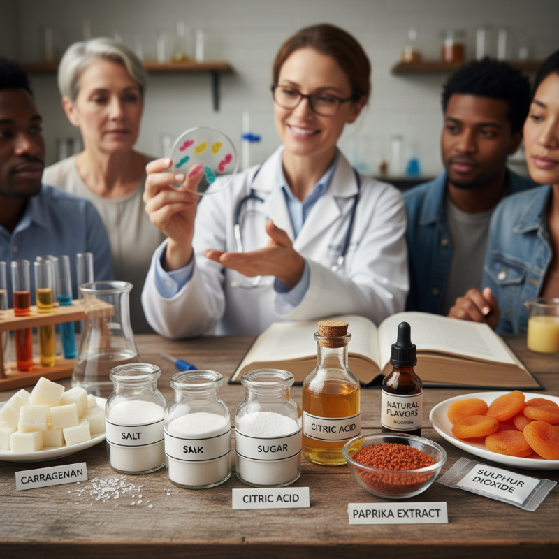 What are the Most Common Food Additives and Their Uses?