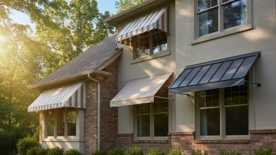 How to Choose the Best Window Awnings for Your Home?