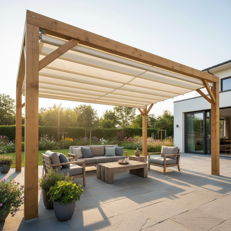 What is the Best Retractable Awning for Pergola Installation?