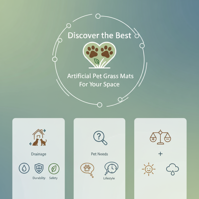 Discover the Best Artificial Pet Grass Mats for Your Space?