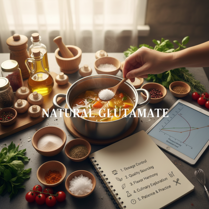 Top 5 Tips for Using Natural Glutamate in Food Production?