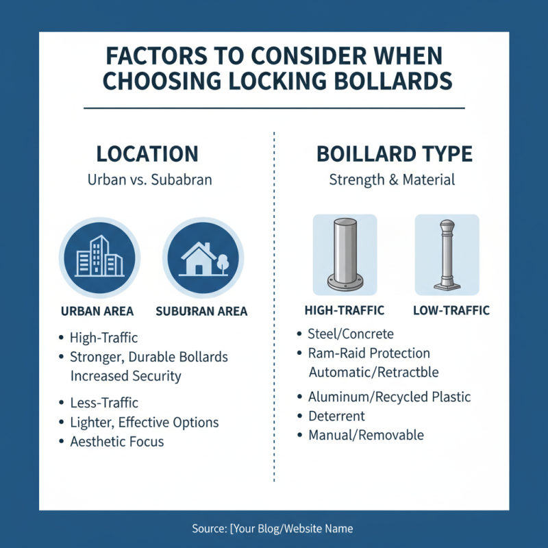 2026 How to Choose the Right Locking Bollards for Your Property?