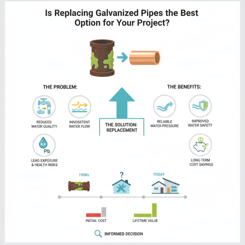 Is Replacing Galvanized Pipes the Best Option for Your Project?