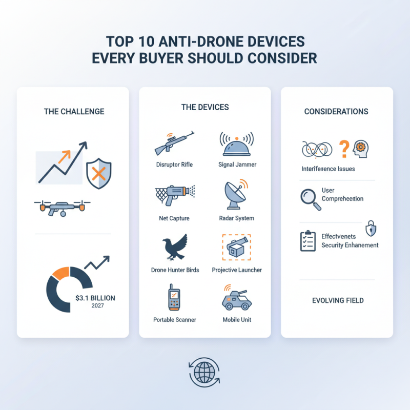 Top 10 Anti Drone Devices Every Buyer Should Consider?