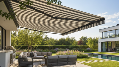 Why Choose Folding Arm Awnings for Your Outdoor Space?