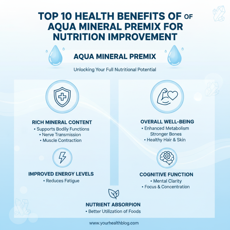 Top 10 Benefits of Aqua Mineral Premix for Global Buyers?