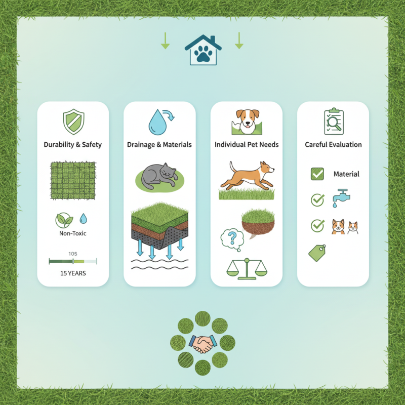 2026 How to Choose the Best Artificial Pet Grass Mats?