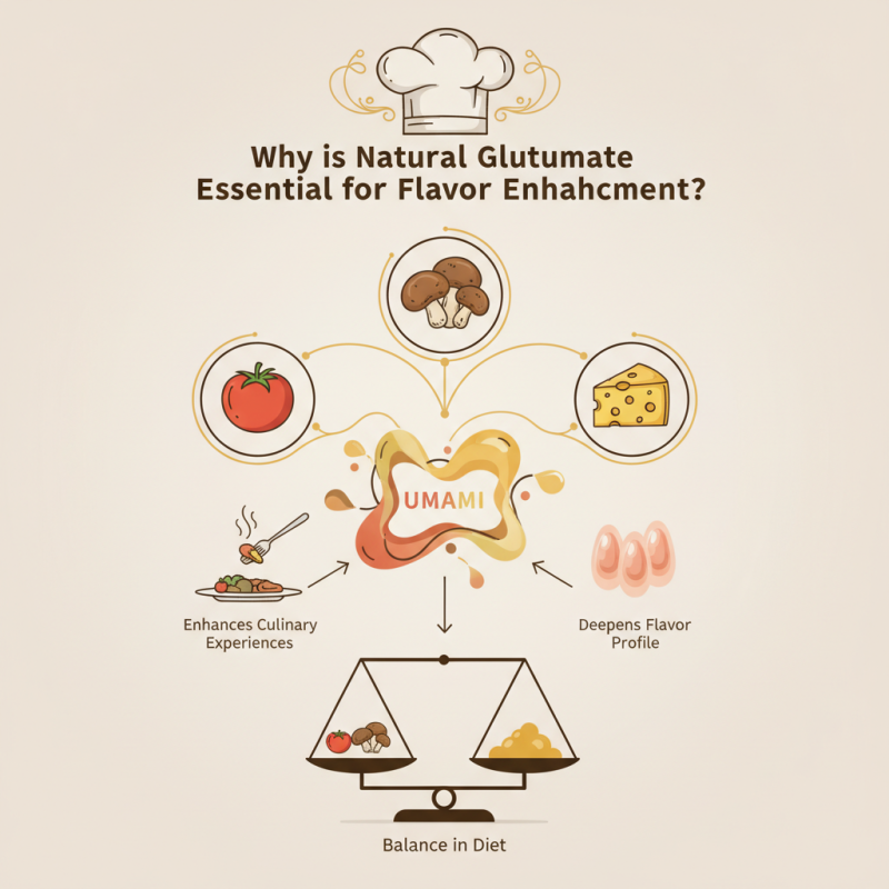 Why is Natural Glutamate Essential for Flavor Enhancement?