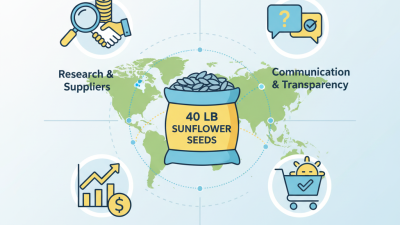How to Buy 40 lb Sunflower Seeds for Global Trade?