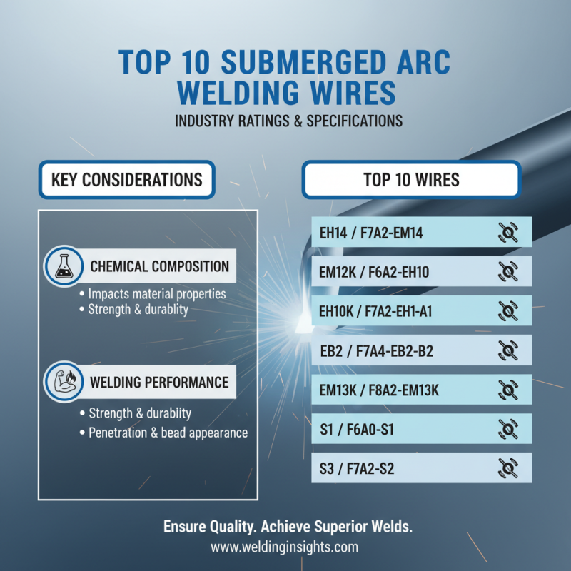 Top 10 Best Submerged Arc Welding Wires for Quality Welding?