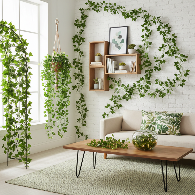 Best Artificial Ivy Leaf Options for Stunning Home Decor?