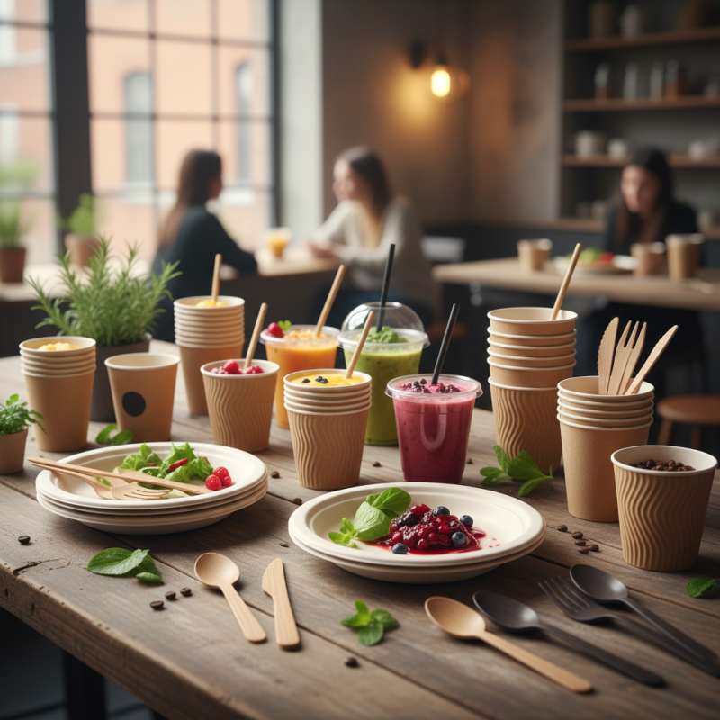Why Choose Eco-Friendly Cups Plates for Your Business?