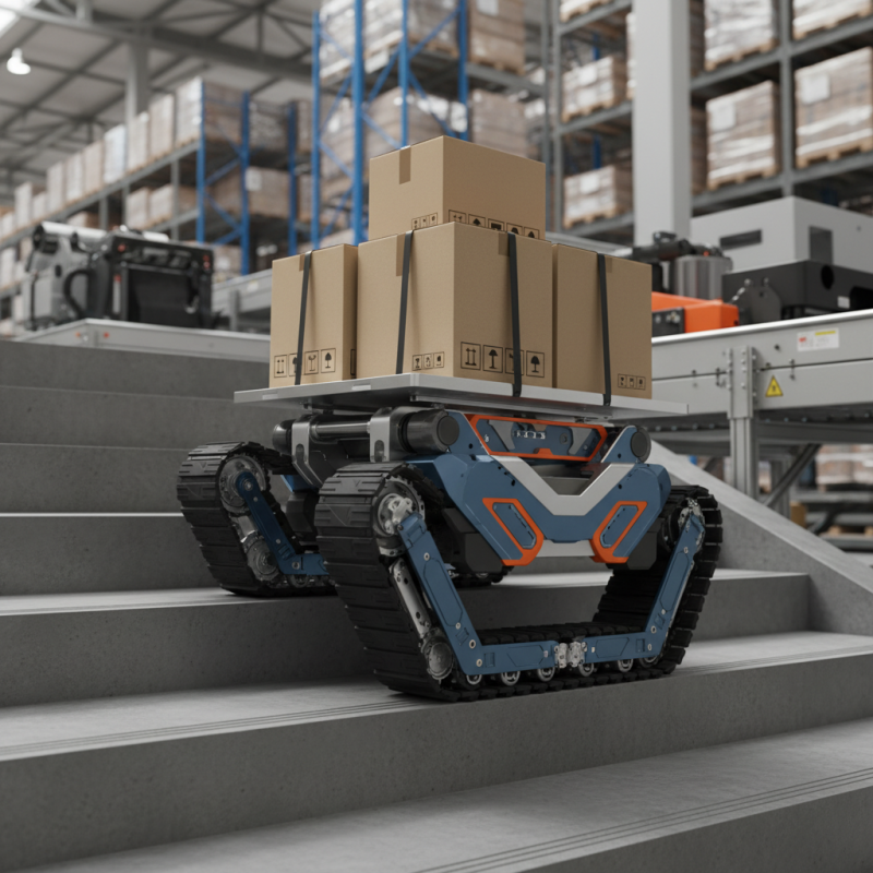 China Top Stair Climbing Robots Tracks for Efficient Logistics?