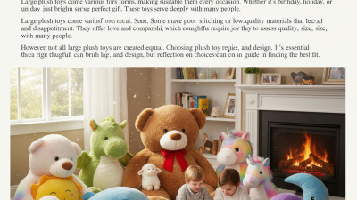 Best Large Plush Toys for Every Occasion?