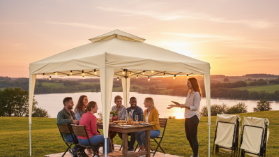 How to Choose the Best Pop Up Gazebo Tent for Your Needs?