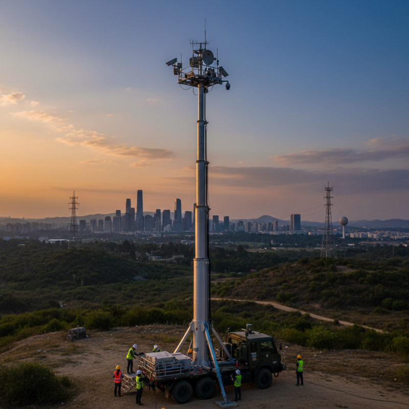 Top China Aluminum Telescopic Mast for Global Buyers Inquiry?