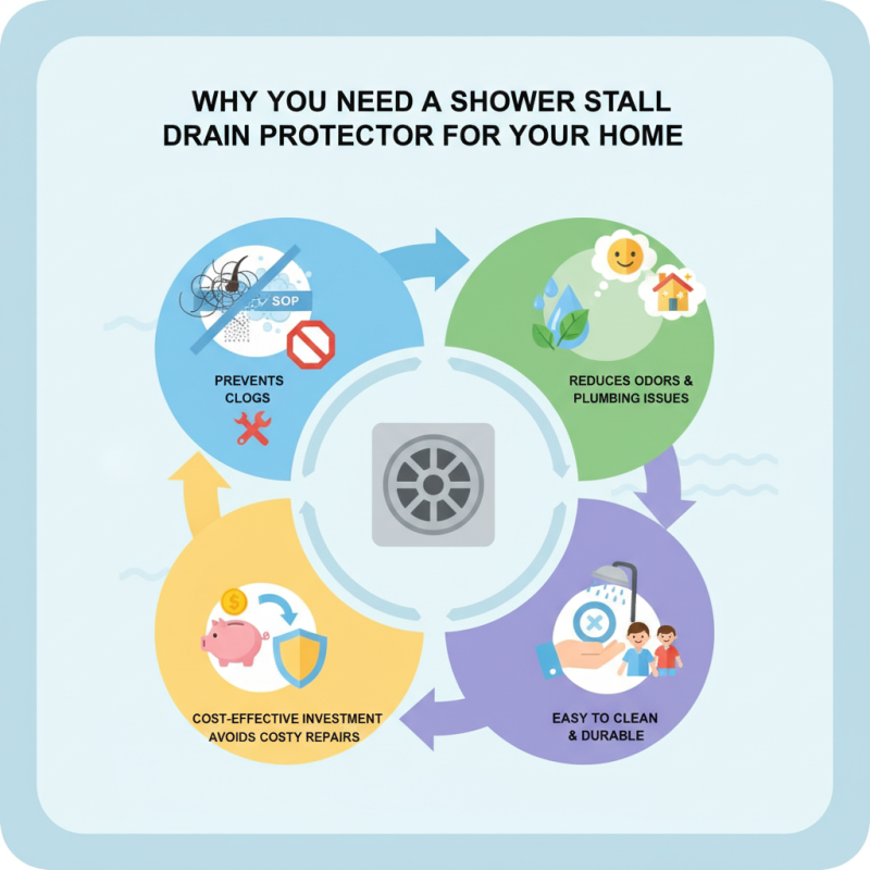Why You Need a Shower Stall Drain Protector for Your Home?