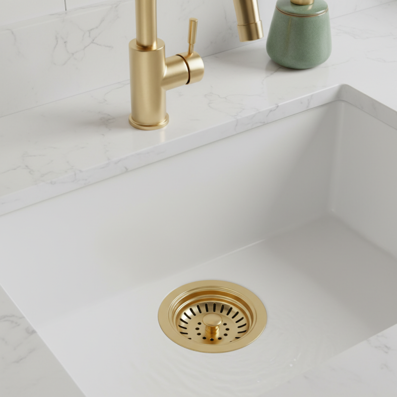 How to Choose the Best Gold Kitchen Sink Strainer for Your Needs?