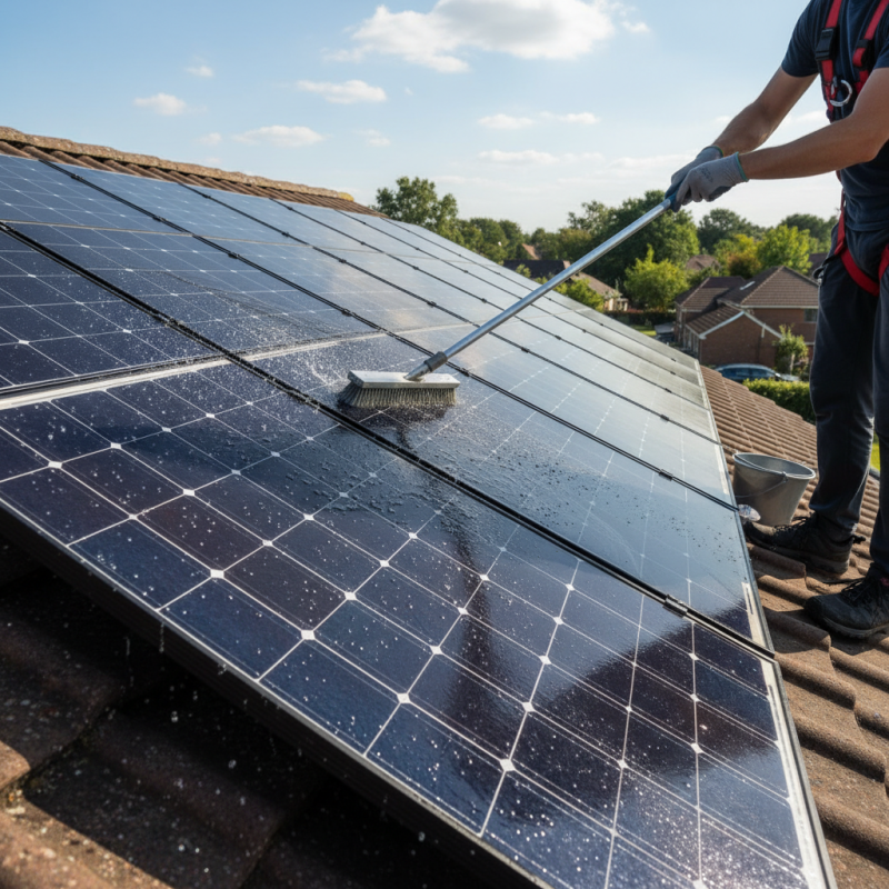 How to Clean Solar Panels Safely Without Damage?
