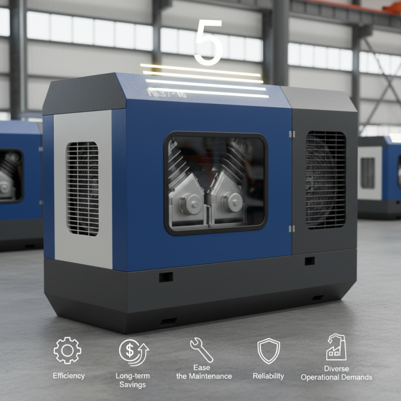 Top 5 Benefits of HK37-16 Screw Air Compressor for Buyers?