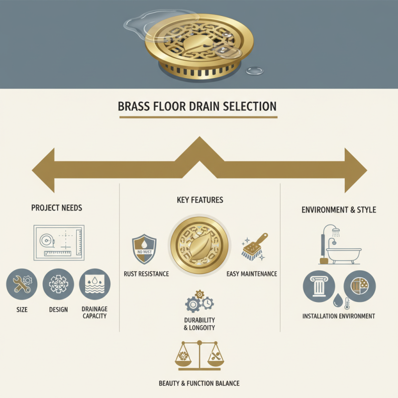 How to Choose the Best Brass Floor Drain for Your Project?
