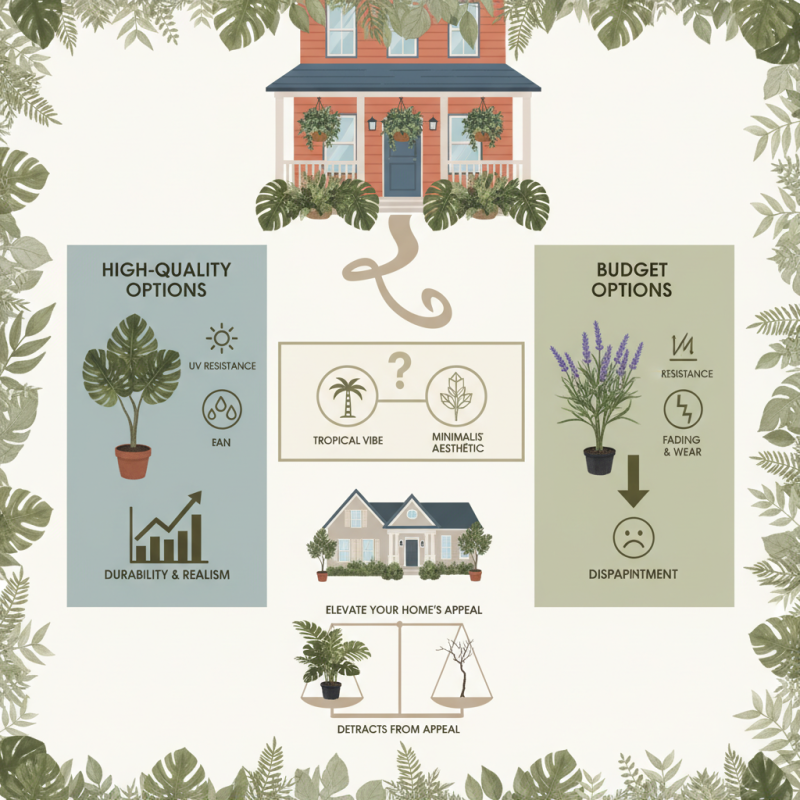 What is the Best Exterior Artificial Plants for Your Home?
