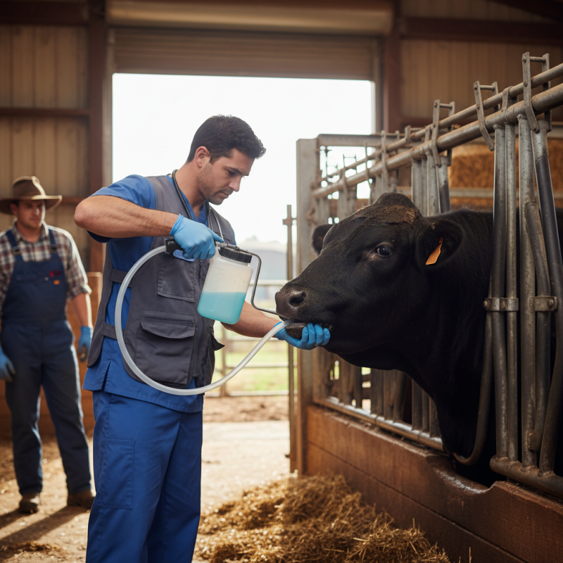 What is a Cattle Oral Drencher and How Does it Work?