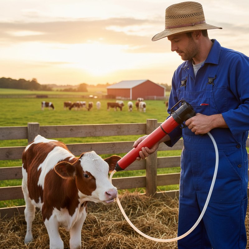 Top Benefits of Using a Calf Drench Gun for Livestock Care?