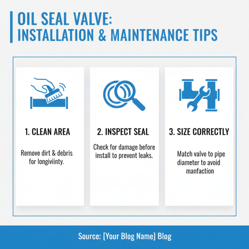 How to Choose the Right Oil Seal Valve for Your Needs?