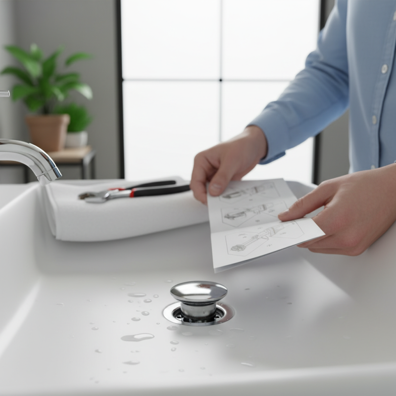Top Basin Sink Pop Up Drain Stopper for Easy Installation?