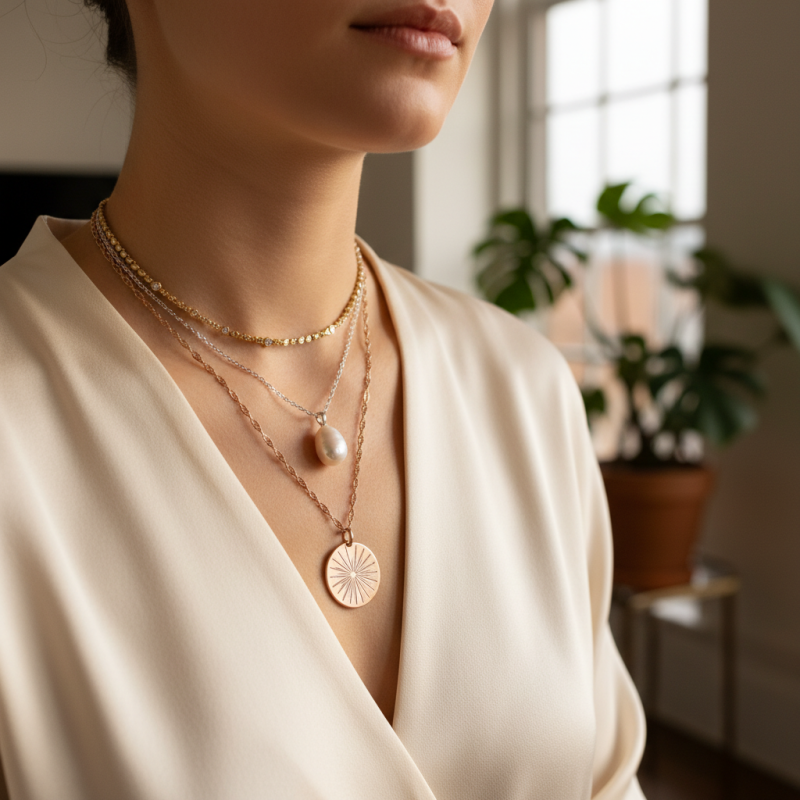 How to Layer Luxury Necklaces for a Sophisticated Look?