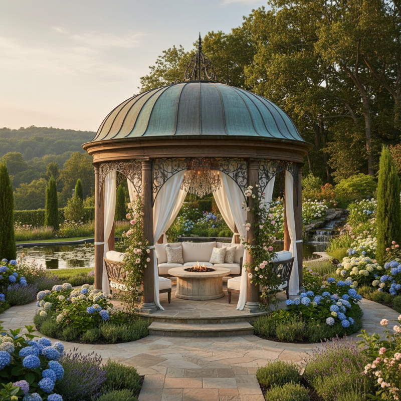 How to Choose the Perfect Luxury Gazebo for Your Garden?